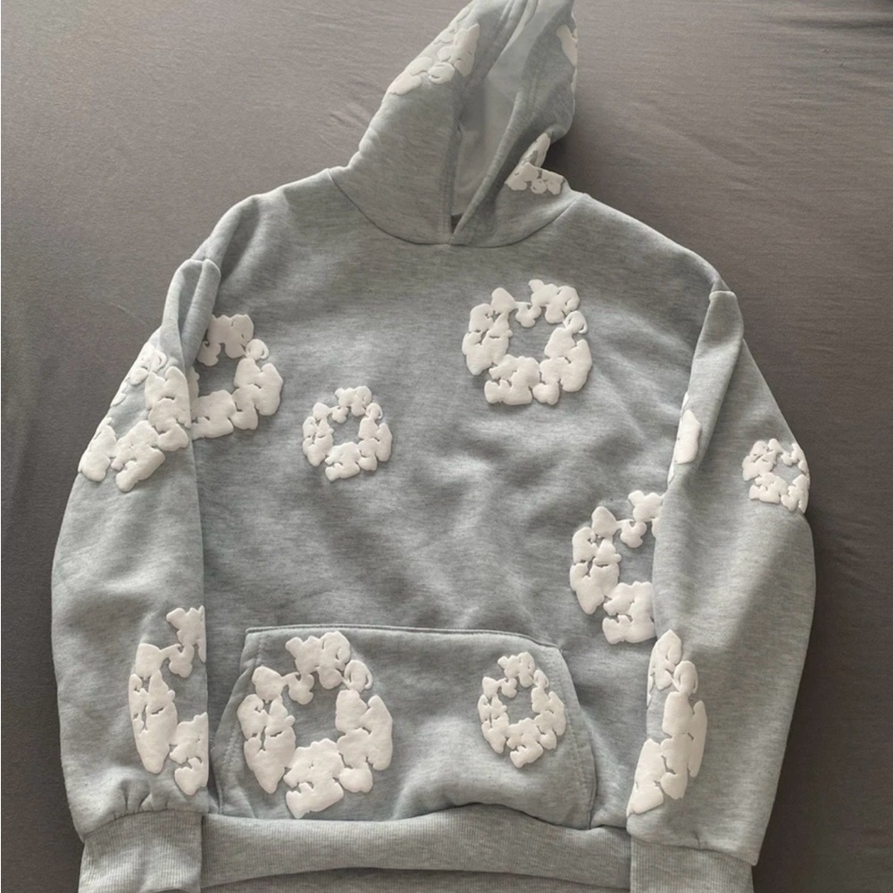 DENIM TEARS HOODIE FAST SHIPPING GREAT QUALITY